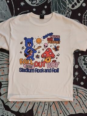 Fall Out Boy 2021 Tour Tee – Size M